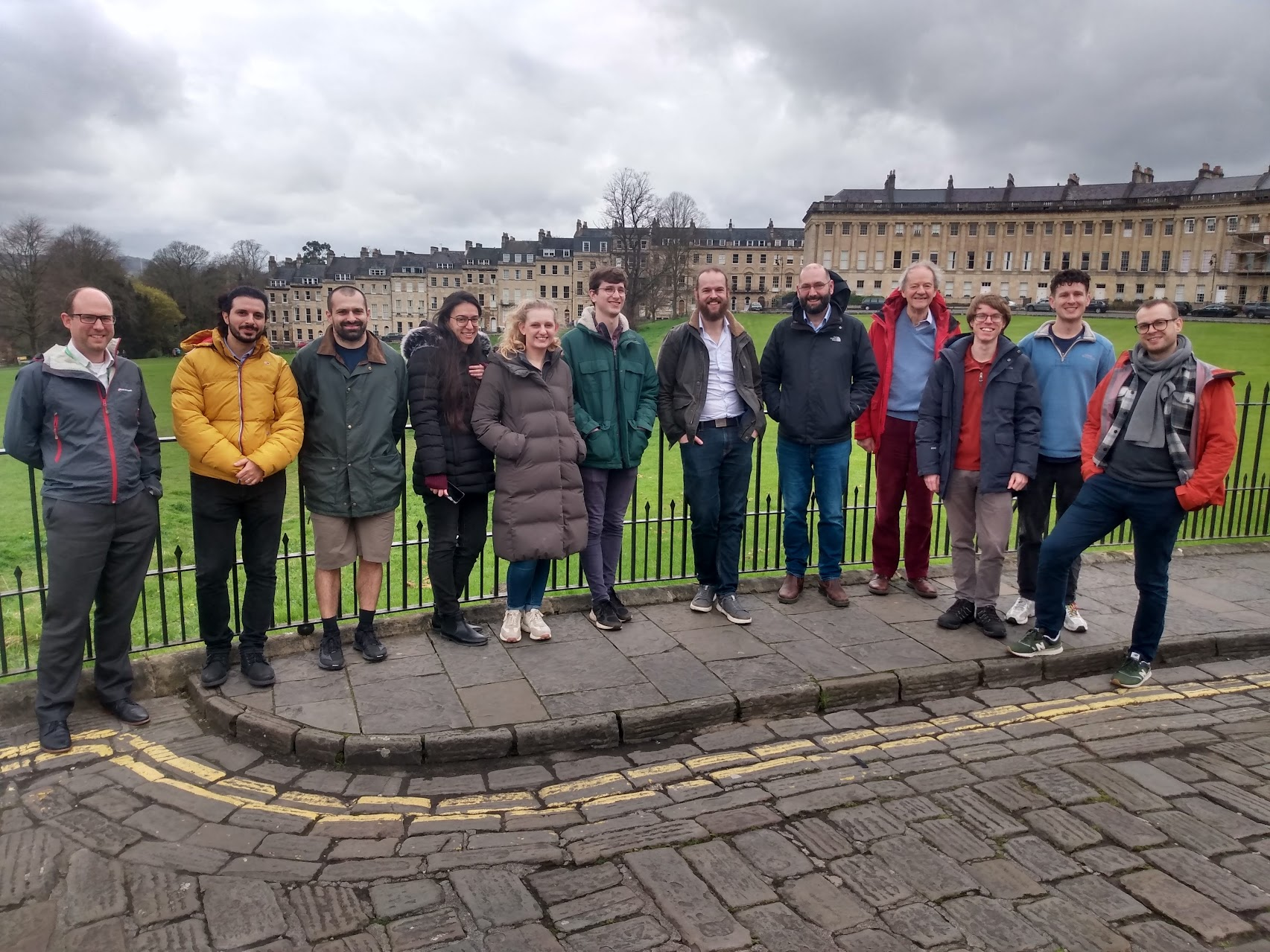 A photograph of the members of the Computational Mathematics Theme